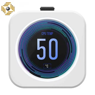 خنک کننده مایع پردازنده کورسیر مدل iCUE H150i ELITE LCD XT Display White Edition