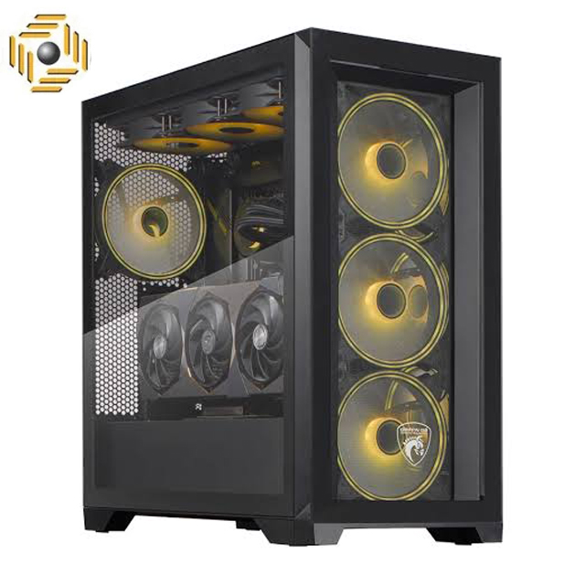 کیس گیمینگ گرین مدل GRIFFIN G9