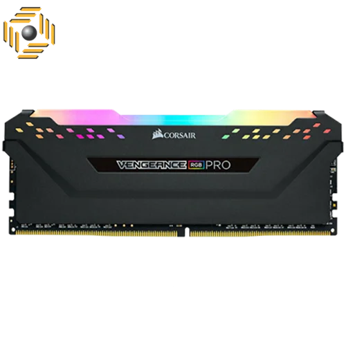 رم کورسیر VENGEANCE RGB PRO 8GB 3200MHz CL16 Black