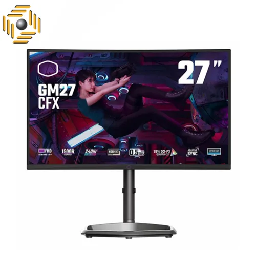مانیتور گیمینگ 27 اینچ خمیده کولر مستر GM27 CFX