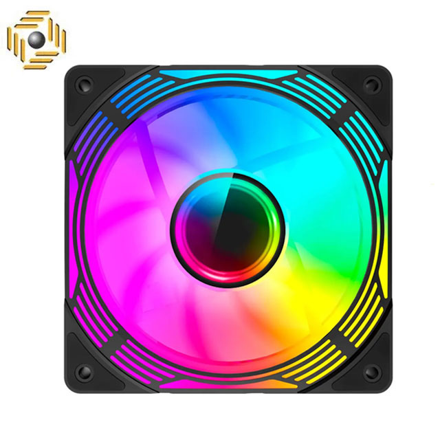 فن کیس گیم مکس FN12A-C8I-R Black
