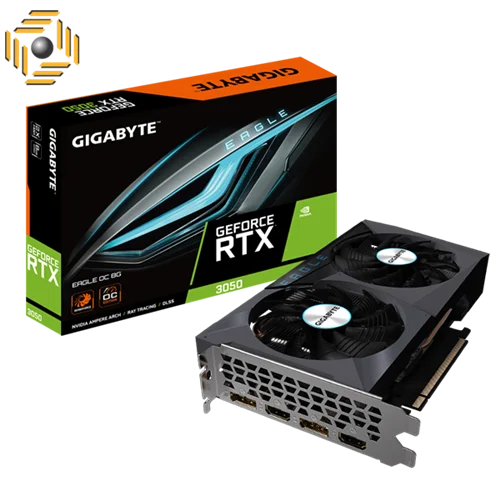کارت گرافیک گیگابایت GeForce RTX 3050 EAGLE OC 8G