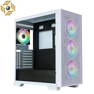 کیس کامپیوتر مسترتک مدل Hunter X Gaming White