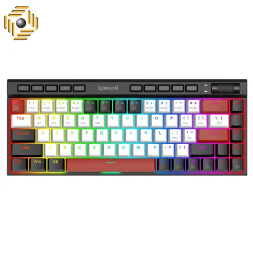 کیبورد بی سیم مکانیکال گیمینگ ردراگون Magic Wand Mini K635 WBR RGB PRO