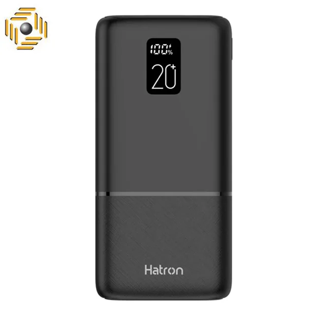 پاوربانک هترون مدل HPB 2060 PQ ظرفیت 20000 میلی آمپر ساعت