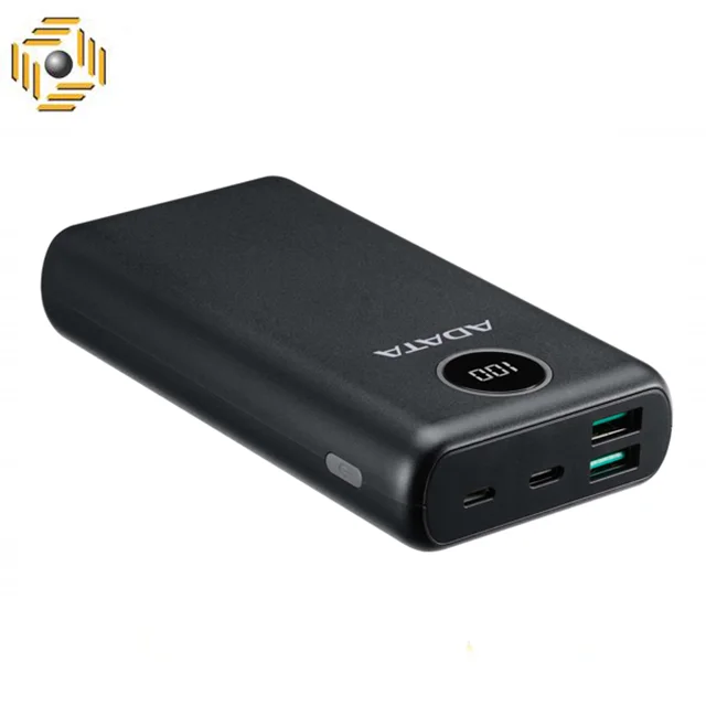 شارژر همراه ای دیتا مدل P20000QCD ظرفیت 20000 میلی آمپر ساعت