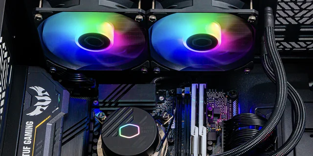 خنک کننده مایع پردازنده کولر مستر MASTERLIQUID 240L CORE ARGB BLACK