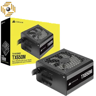 پاور 650 وات کورسیر TX650M Gold Semi Modular