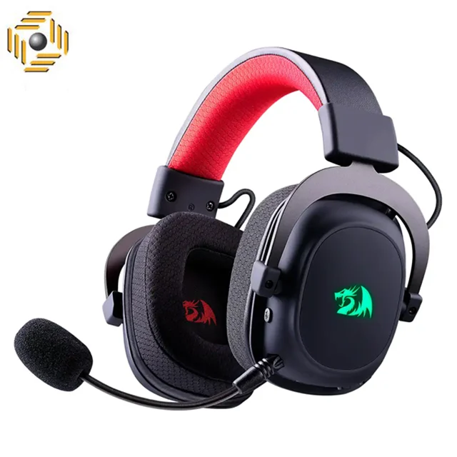 هدست بی سیم گیمینگ ردراگون H510 PRO Zeus-X RGB