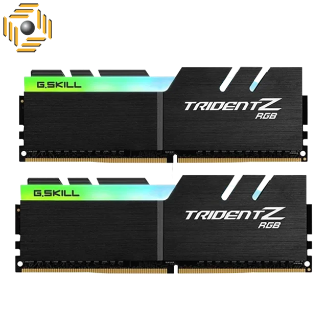 رم دسکتاپ DDR4 دو کاناله 2400 مگاهرتز CL15 جی اسکیل مدل TRIDENT Z RGB ظرفیت 16 گیگابایت