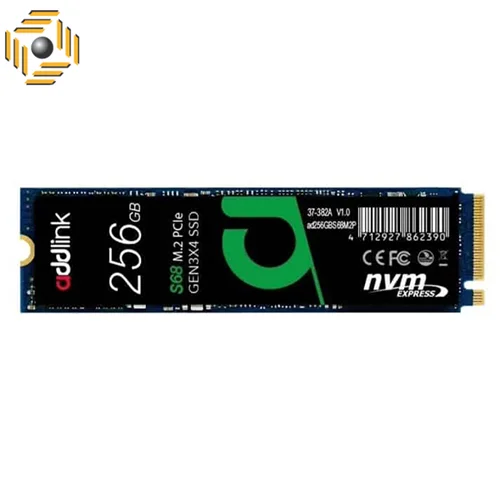 حافظه اس اس دی 256 گیگابایتی ادلینک مدل S68 256GB NVMe PCIe Gen3x4 M.2 2280