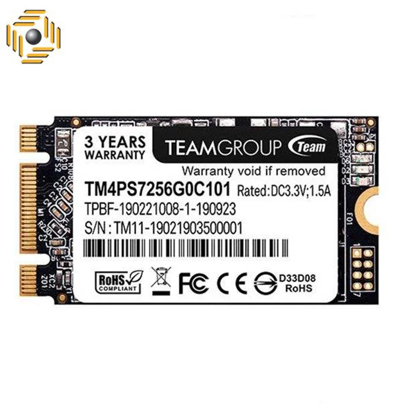 اس اس دی اینترنال تیم گروپ مدل TMPS7256G0C101 ظرفیت 256 گیگابایت