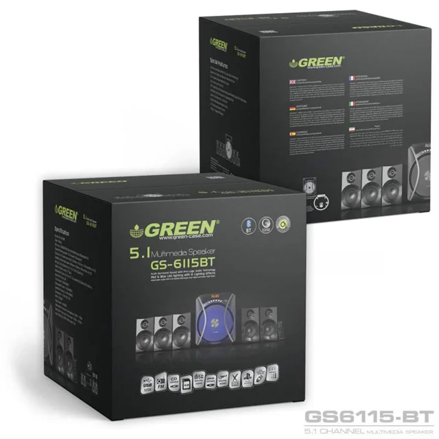 اسپیکر دسکتاپ گرین مدل GS6115-BT