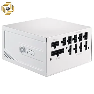 منبع تغذیه کامپیوتر کولر مستر مدل V850 GOLD V2 WHITE EDITION