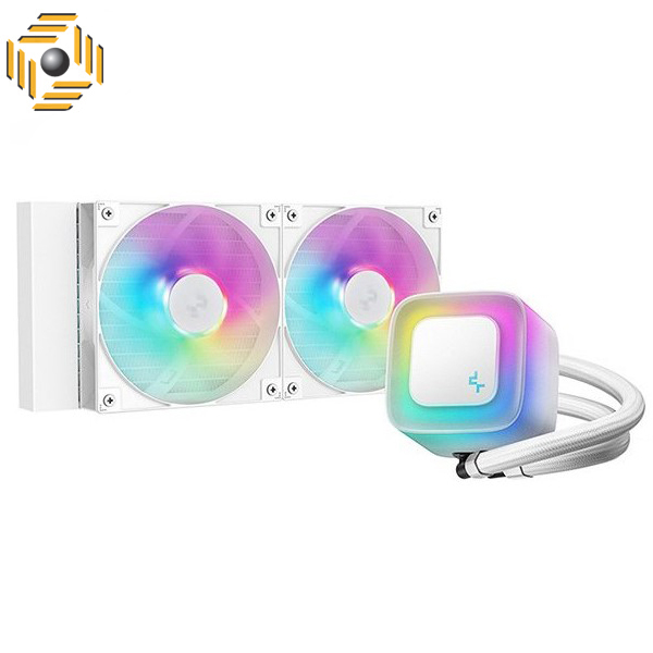 خنک کننده مایع پردازنده دیپ کول مدل LE240 V2 WHITE