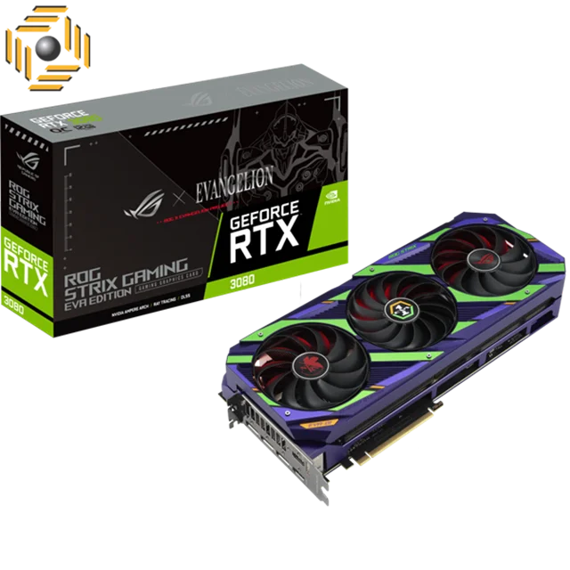 کارت گرافیک ایسوس مدل ROG-STRIX-RTX3080-O10G-GAMING EVA EDITION