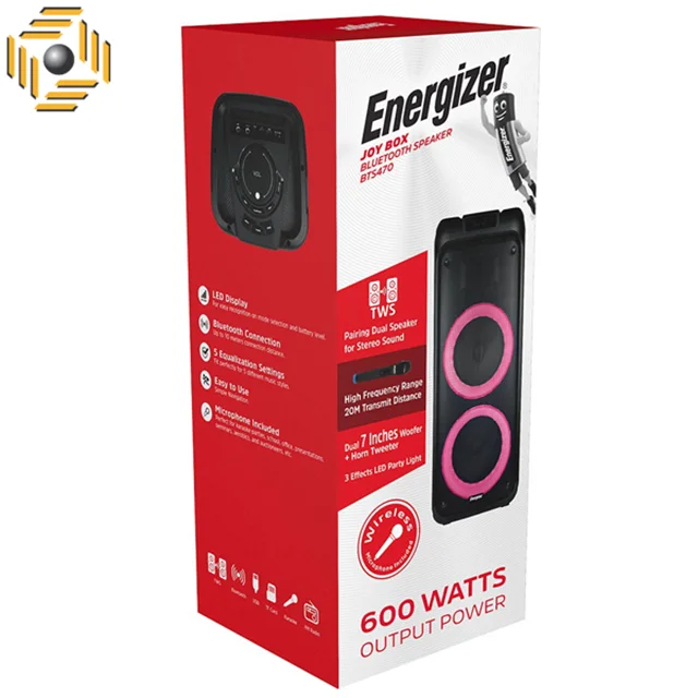 اسپیکر بلوتوث انرجایزر مدل BTS470