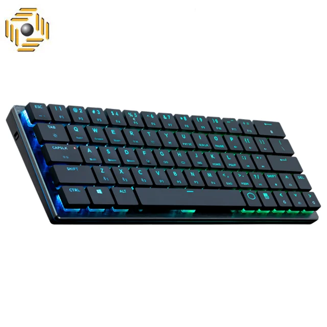 کیبورد بی سیم کولر مستر مدل SK621 RGB Cherry MX Red