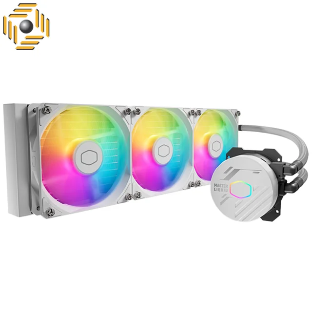 خنک کننده مایع پردازنده کولر مستر MASTERLIQUID 360L CORE ARGB WHITE