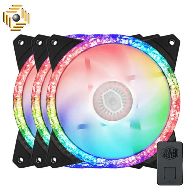 فن کیس کولر مستر MASTERFAN MF120 PRISMATIC بسته 3 عددی
