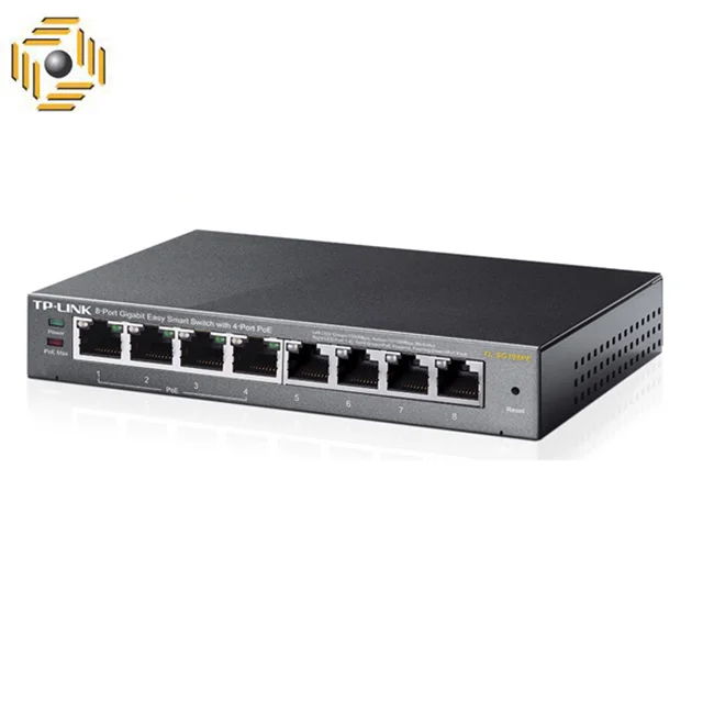سوییچ 8 پورت تی پی-لینک مدل TL-SG108PE_V2