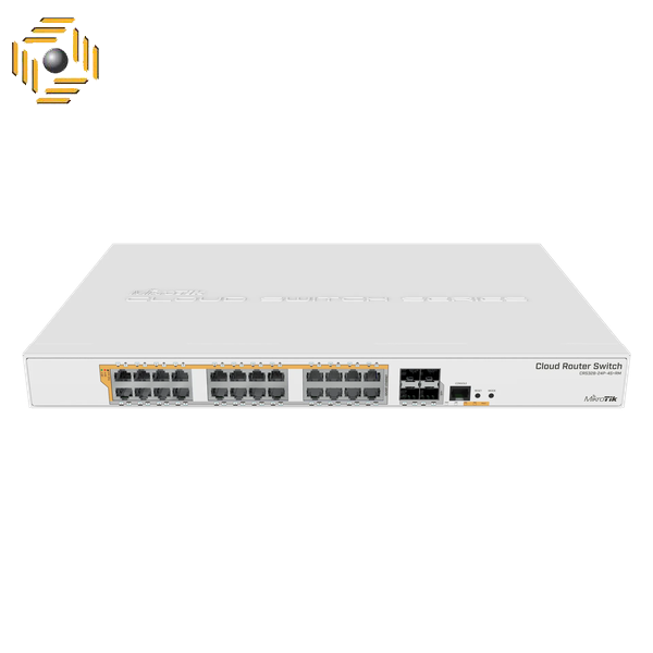 روتر سوییچ میکروتیک مدل CRS328-24P-4S+RM