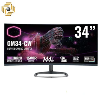 مانیتور 34 اینچ خمیده گیمینگ کولر مستر GM34-CW