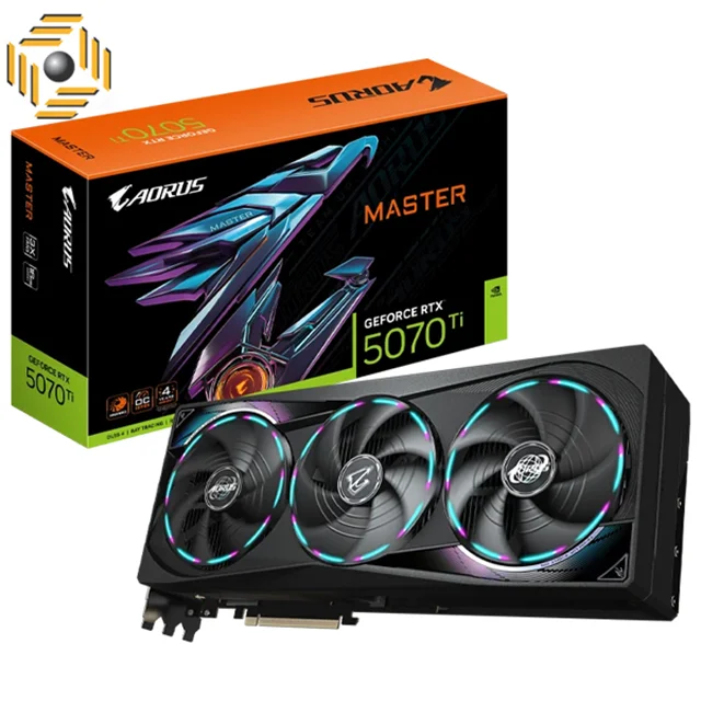 کارت گرافیک GIGABYTE RTX 5070 Ti AORUS MASTER OC 16G