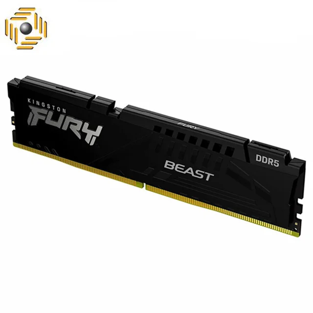 رم کینگستون Fury Beast 16GB 5200MHz CL40 DDR5