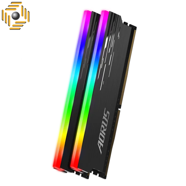 رم دسکتاپ DDR4 دو کاناله 3333 مگاهرتز CL19 گیگابایت مدل AORUS RGB  ظرفیت 16 گیگابایت