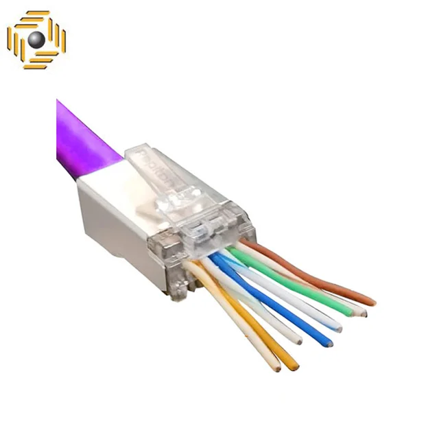 سوکت شبکه Pass-Through رپیتون Cat6 Pass-Through FTP RP-MP2-6FP