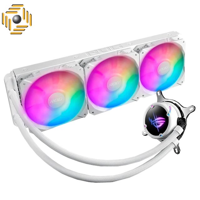 خنک کننده مایع پردازنده ایسوس ROG STRIX LC II 360 ARGB WHITE EDITION