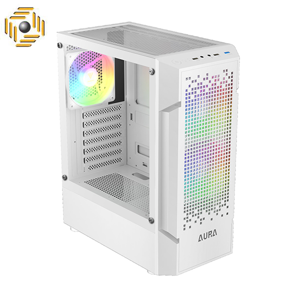 کیس کامپیوتر گیم دیاس مدل AURA GC7 WH MESH ARGB