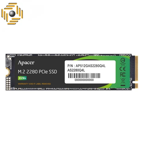 اس اس دی اینترنال PCIe Gen4 x4 اپیسر مدل AS2280 Q4L ظرفیت 256 گیگابایت