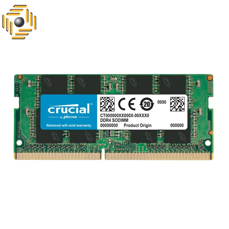 رم لپ تاپ DDR4 دو کاناله 2666 مگاهرتز CL19 کروشیال ظرفیت 16 گیگابایت