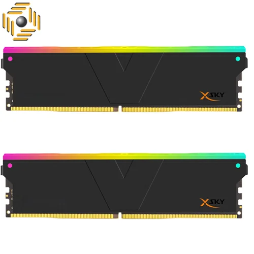 رم V-COLOR Manta XSky RGB 32GB Dual 6000MHz CL36 - Black