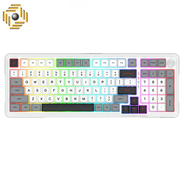 کیبورد بی سیم/باسیم مکانیکال گیمینگ ردراگون BRAGI K688 WGL PRO