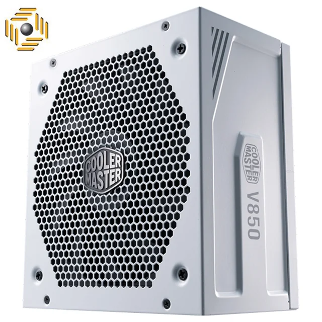 منبع تغذیه کامپیوتر کولر مستر مدل V850 GOLD V2 WHITE EDITION
