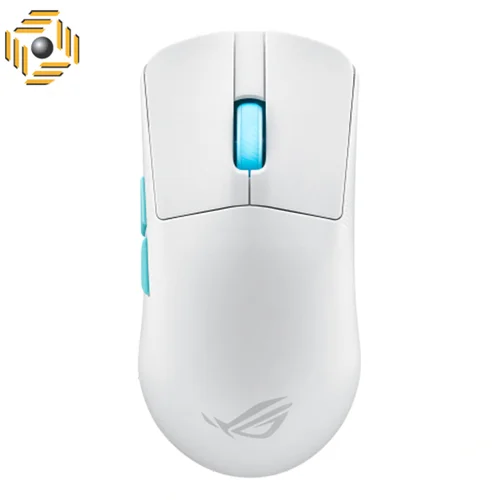 موس گیمینگ ایسوس مدل ROG Harpe Ace Aim White Lab Edition