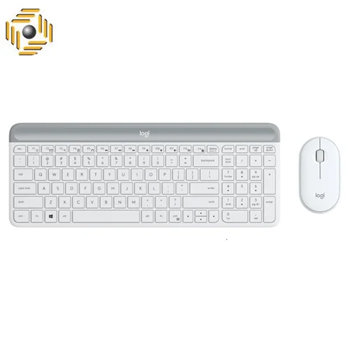 کیبورد و موس بی سیم لاجیتک MK470 WHITE