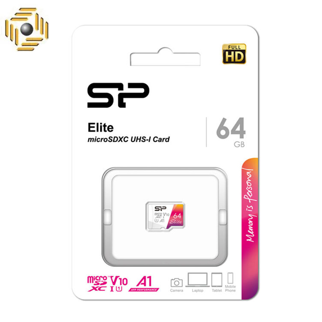 کارت حافظه میکرو اس‌دی سیلیکون پاور مدل Elite ظرفیت ۶۴ گیگابایت