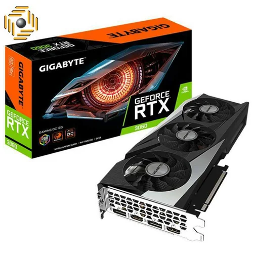 کارت گرافیک گیگابایت GeForce RTX 3060 GAMING OC 12G