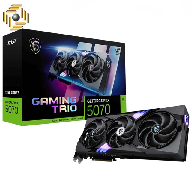 کارت گرافیک ام اس آی مدل GeForce RTX 5070 12G GAMING TRIO OC
