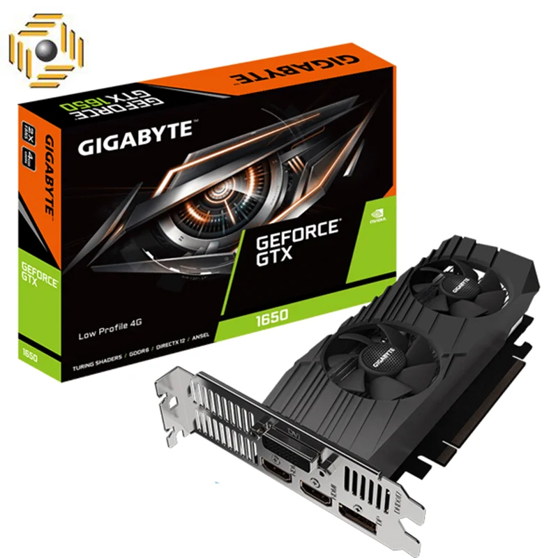 کارت گرافیک گیگابایت مدل GeForce® GTX 1650 D6  Low Profile 4G