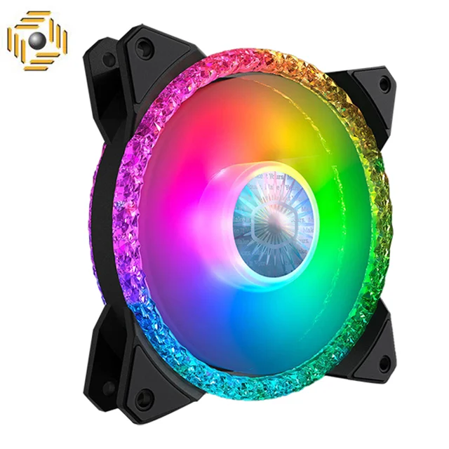 فن کیس کولر مستر MASTERFAN MF120 PRISMATIC بسته 3 عددی