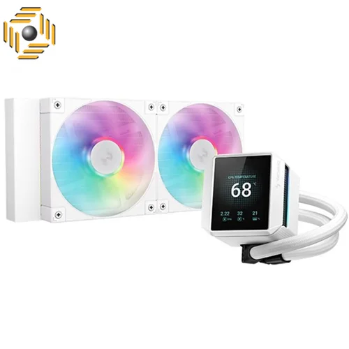 خنک کننده مایع پردازنده دیپ کول مدل MYSTIQUE 240 ARGB WH