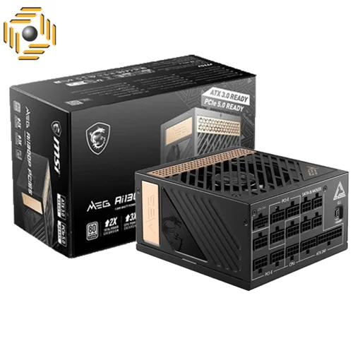پاور 1300 وات ام اس آی MEG Ai1300P PCIE5 Full Modular
