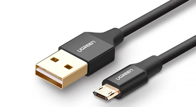 کابل تبدیل USB به microUSB یوگرین مدل 30851 طول 1 متر