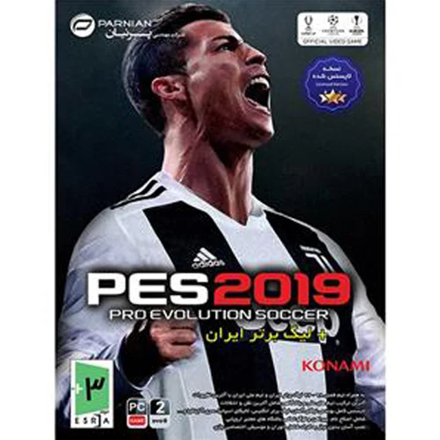 بازی فوتبال PES 2019 به همراه لیگ برتر مخصوص PC