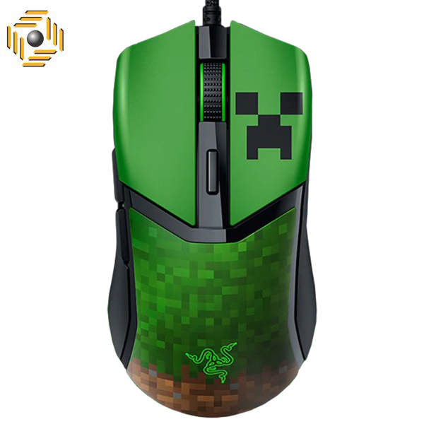 موس گیمینگ ریزر مدل Cobra RGB MINECRAFT EDITION